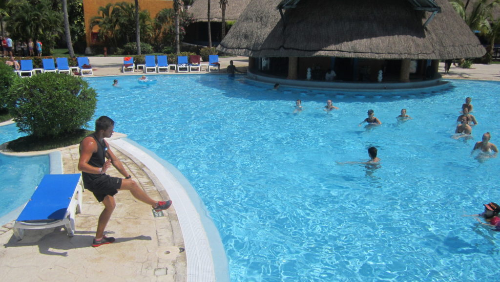 water aerobics