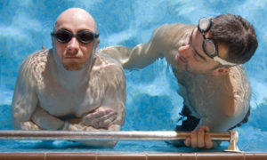 Adults swimming lesson